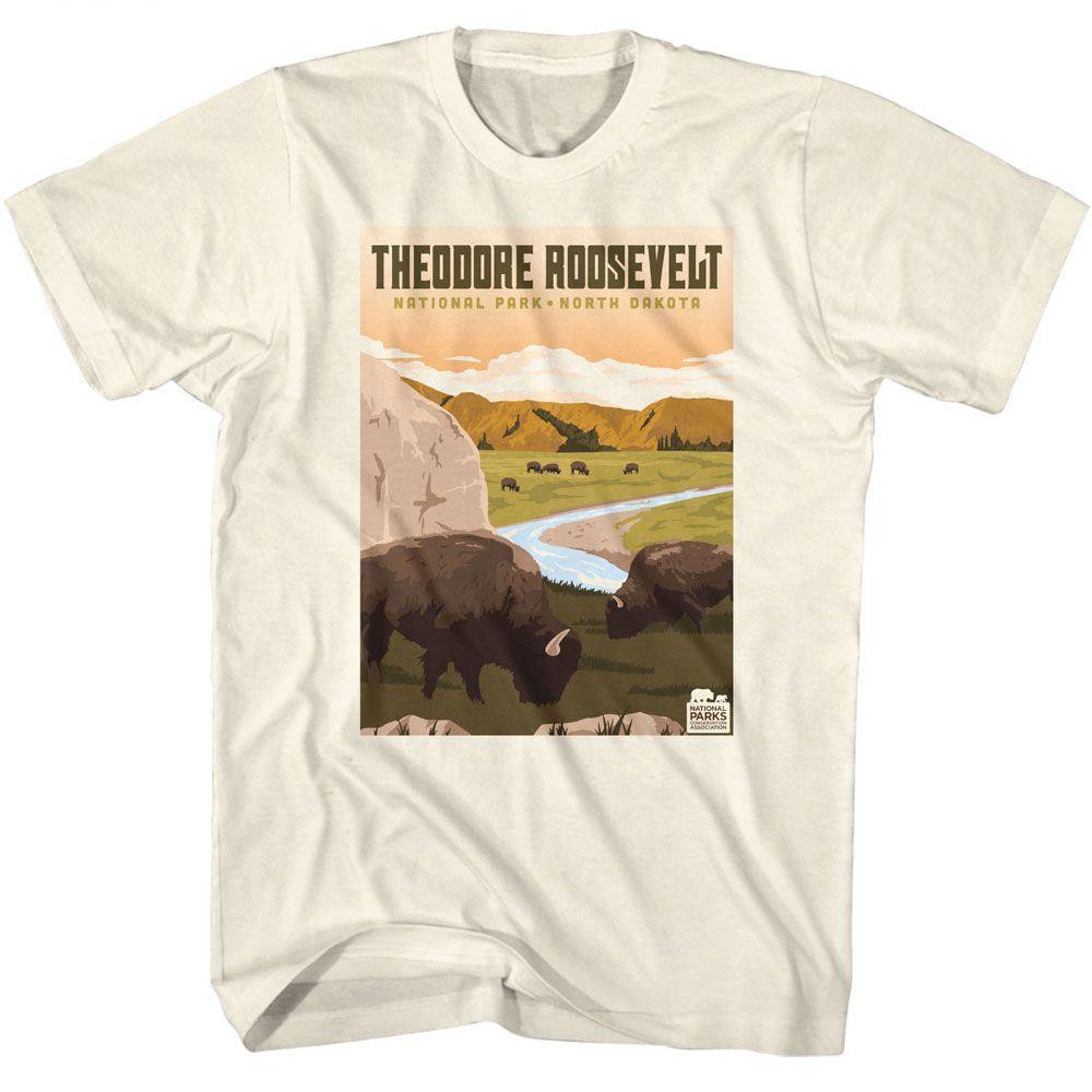 National Parks Theodore Roosevelt Park Natural Brands Shirt XXXXL