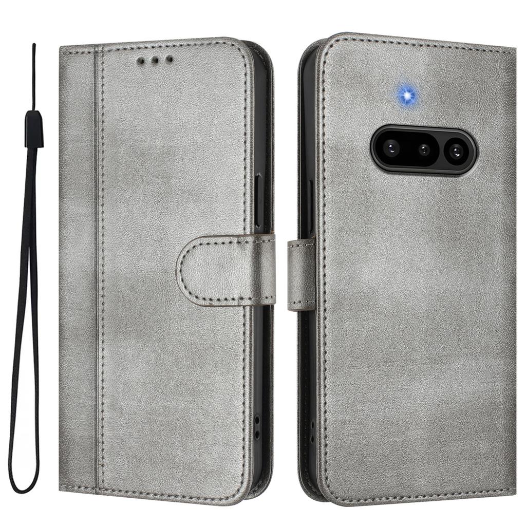 Pentru Nimic Telefon (3a) Huse Portofel Suport Textură Retro Piele Husă Telefon cu Șnur