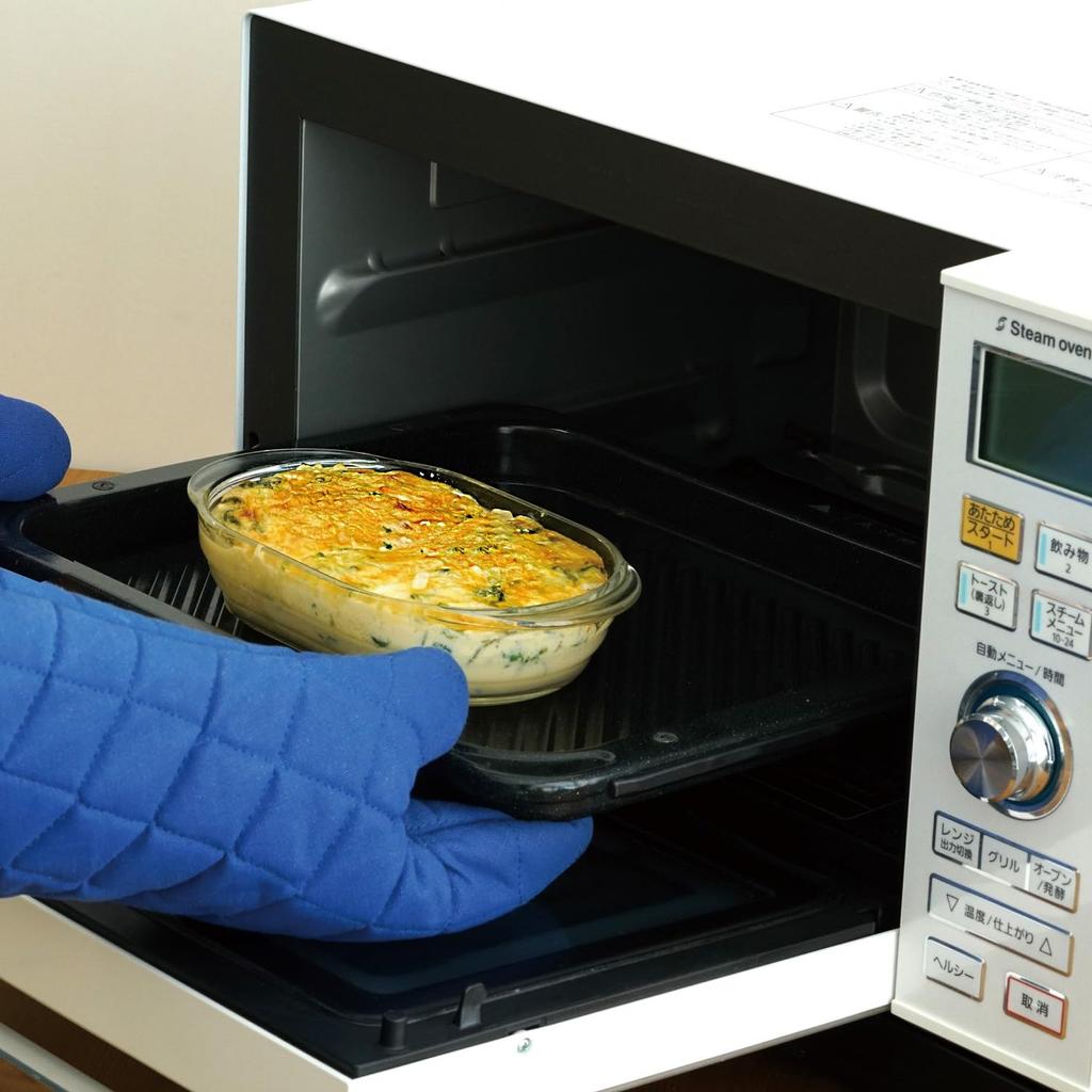 HARIO Glass Gratin Set of Made in Heat-Resistant Dish, 2, Japan, HGZO-1812