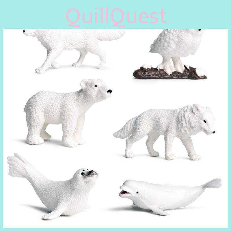 Marine Animal Replica Model Set With Plastic Material For Collectors And Kids