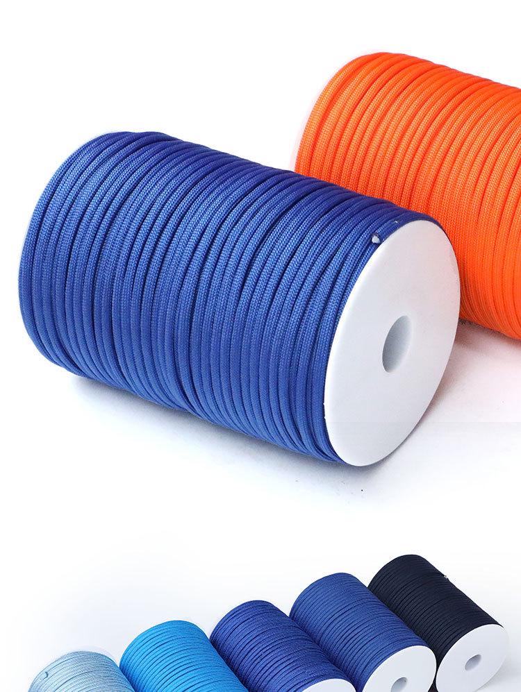 Paracord Exterior 100m 7 Miezuri 4mm: Ideal pentru Pasionații Militari și Brățări de Supraviețuire