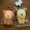 Used BT21 5th Anniversary Limited CHIMMY Rainbow Color Mascot Orange