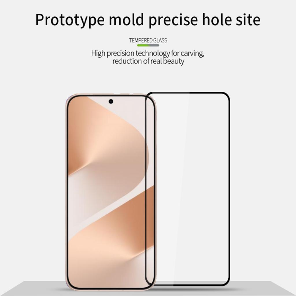 For Huawei Pura 80 Screen Protector MOFI 9H Full Glue Full Coverage High Aluminum-Silicon Glass Film