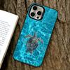Sea Animals  Phone Case For iPhone 17,16,15,14,13,12,11 Plus,Pro Max,XS,Colored Silver Plated Inside Cover