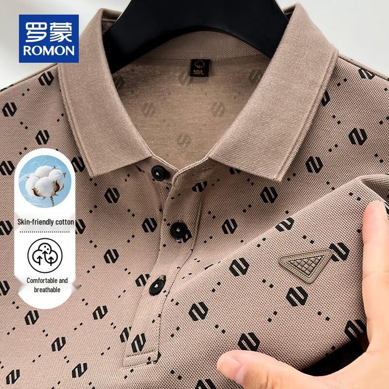 ROMON Men s Cooling Casual Business Polo Shirt 3XL