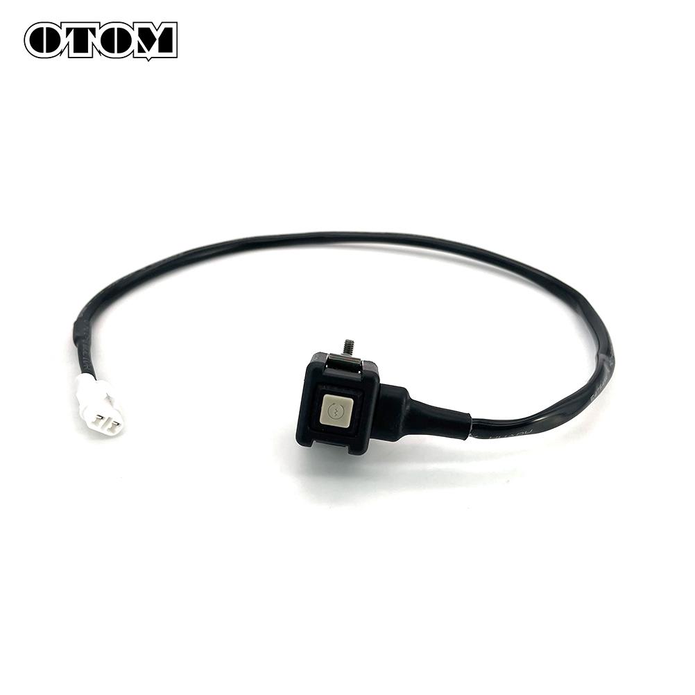 

Motocross Horn Button Engine Starter Kill Switch Commonly Open Electrical Converter For KTM Honda Yamaha Kawasaki ATV Universal Grey-ON