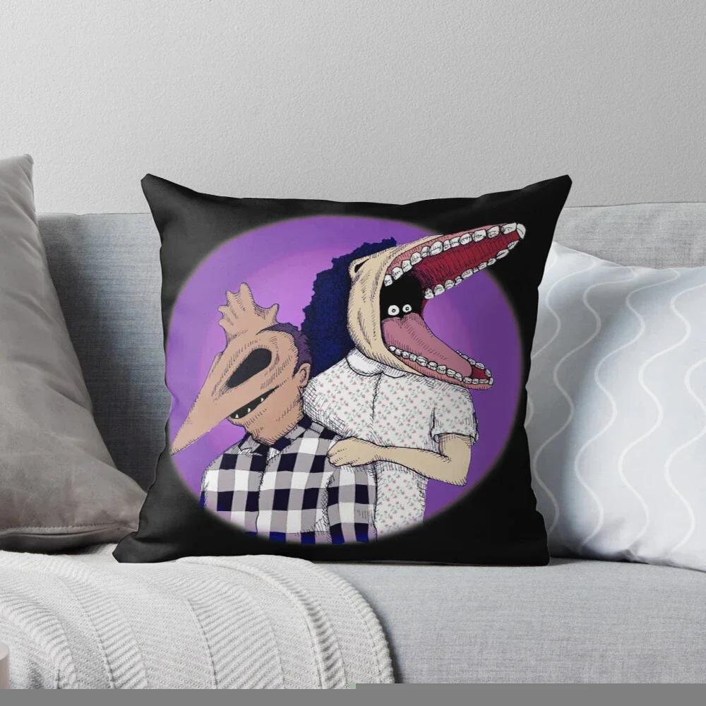 

Декоративная наволочка для подушки Чехлы для подушек Черный X Современная гостиная Диван-кровать Хэллоуин Страх 66x66cm светло-коричневого