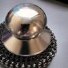 Stainless Steel Pot Brush - Non-Damaging Multi-functional Stain Remover with Wire Ball
