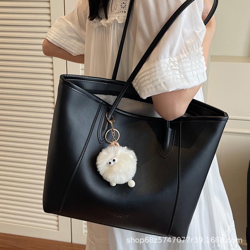 Premium sense large capacity commuter bag new women's bag simple foreign versatile shoulder bag fashion trend tote bag women