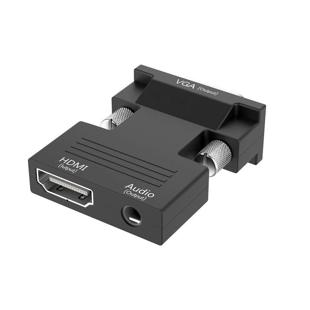 Yushuo HDMI To VGA Converter Cable for Laptops, TVs, and Projectors