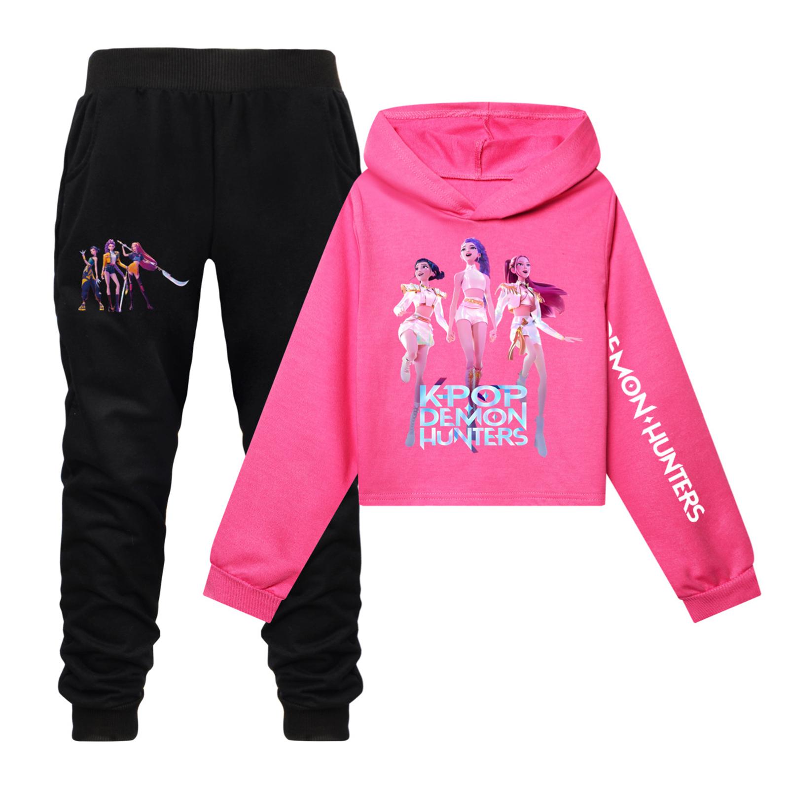 

Детский худи и брюки, двухпредметный спортивный костюм, комплект свитшота с длинным рукавом и принтом 130