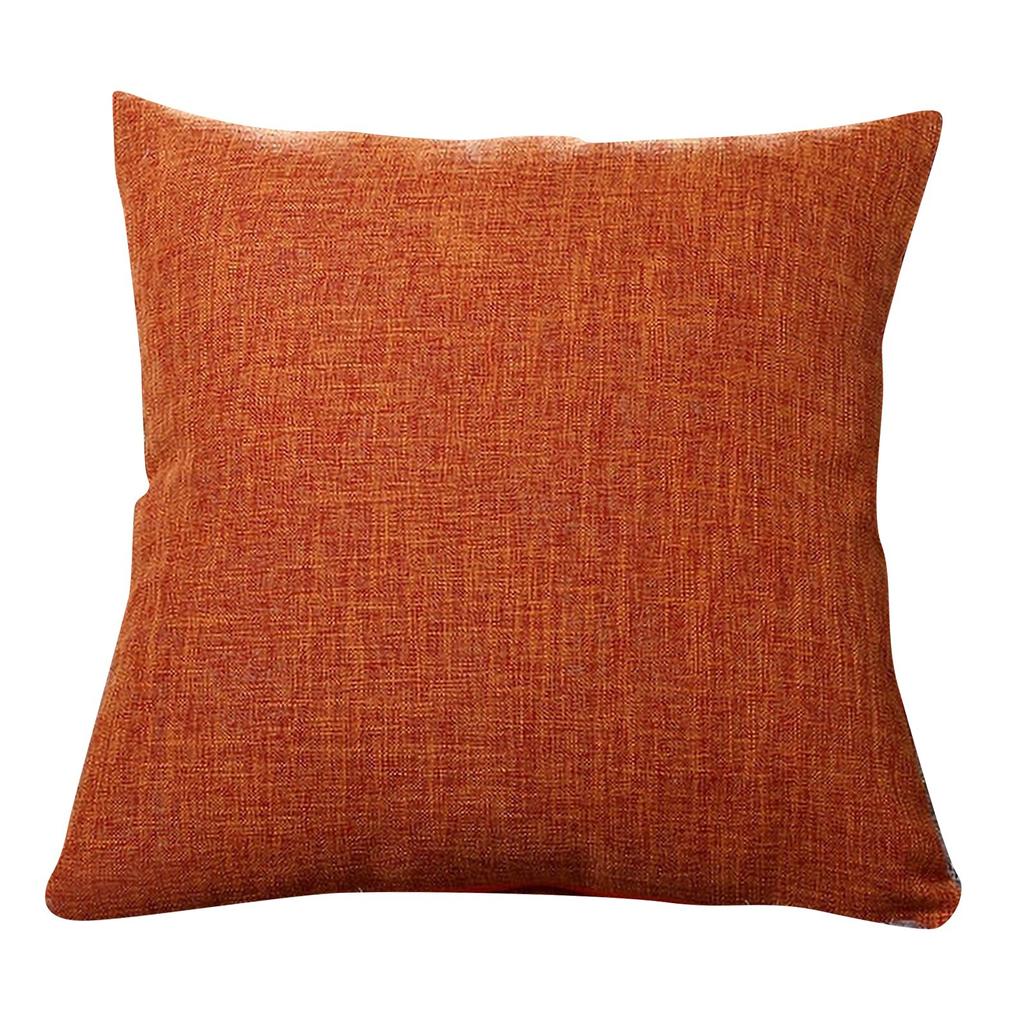 55 * 55cm Kissenbezug Zuhause Verdickter Leinen-Kissenbezug, Sofakissen, Bettkopfteil Weiche Polsterung