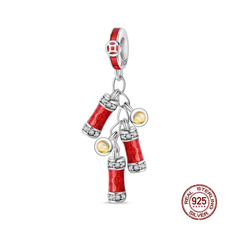 New In Charm Copper Lucky God Of Wealth Charms Beads Fit 3Mm Original Bracelet Necklace Women Diy Fine Jewelry Gift