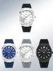 Denvosi Men's Quartz Watch - Octagon Case Silicone Strap Waterproof Wristwatch with Date Function Casual Business Fashion Wat
