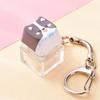 Cute Cat Dog Pendant Stress-Relief Fidget Keychain Mechanical Keyboard Keychain Dog-Themed Clicker Fidget For Backpack Study