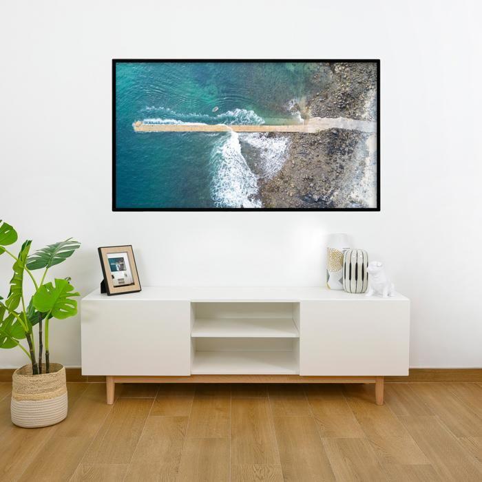 Support De TV - TooQ - LP4155F-B - Fixe - 32''-55'' - Noir