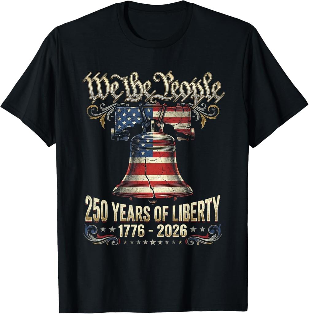 250 Anni Americani 250° Anniversario USA Patriottico 4 Luglio Maglietta