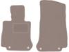Beżowe dywaniki przednie do: Mercedes GLC X253 SUV (2015-)