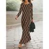 Casual and Fashionable Long Sleeve Dress