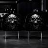 Spooky Theme Car Decoration Funny Headrest Covers, Ghost Skull Print Decorative Covers for Cars Seat Protector, Universal Breathable Auto Interior