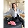 2025 American Sporty Style Retro Casual Embroidered Petite Zipper Sweatshirt Jacket.