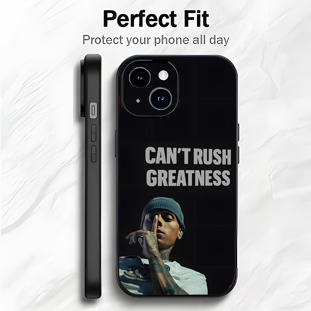 British Stylish Rapper C-Central Cee Phone Case Phone Case Soft Packaging Lightweight For iPhone17 16 15 14 13ProMax