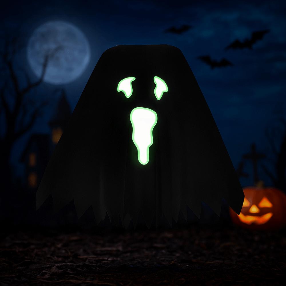 Clothing Prop Children's Halloween Costume Party Cloak Luminous Ghost Shawl  Stage Performance