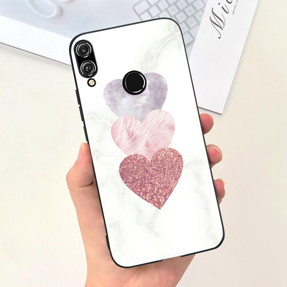 For Honor 8X Case  JSN-L11 JSN-L21 JSN-L22 Back Cover Luxury Marble Slim Soft Silicone Funda on Honor 8A 8C BKK-L21 Honor8X Capa