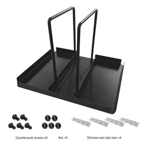 Metal Napkin Holder Black Napkin Storage Dispenser Easy To Clean Napkin Stand Kitchen Dinner Table Picnic Decor