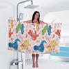 1pc Dinosaur Print Towel Sports Quick-Drying Super Absorbent Camping Towel Super Soft Lightweight Gym Swimming Yoga Beach Towel