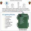 Christmas Yard Christmas Tree 2.5FT with 8 Modes Multicolor Garden Pile Light Battery Powered for Home Holiday Decoration