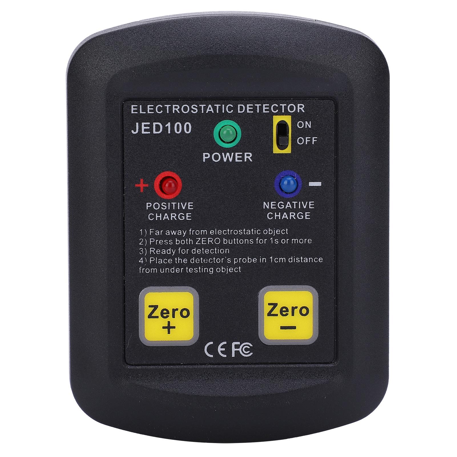 

Electrostatic Field Meter Voltage Tester Electrostatic Voltage Tester Non‑Woven Fabric Static Electricity Field Meter JED100