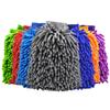 Microfiber Car Wash Mitt Double Sided Chenille Auto Gloves Ultra Absorbent Wash Car Sponge Scratch Free Microfiber Car Cleaning