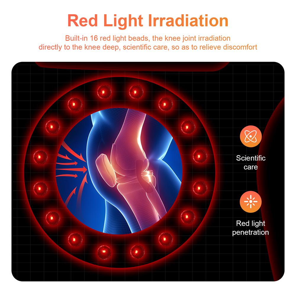 3 Gear Temperature Adjustment Smart Knee LED Display Massager Hot Compress for Shoulders Elbows Knee Gift For Parents Or Elders