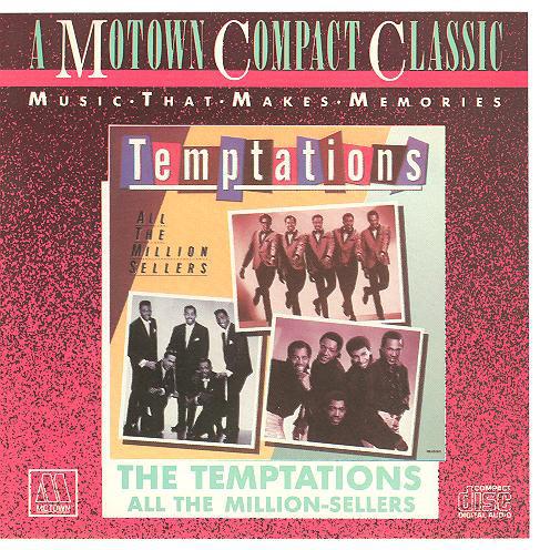 

CD TEMPTATIONS - All The Million Sellers MCD09015MD Motown 1987 US Soul/Funk Used