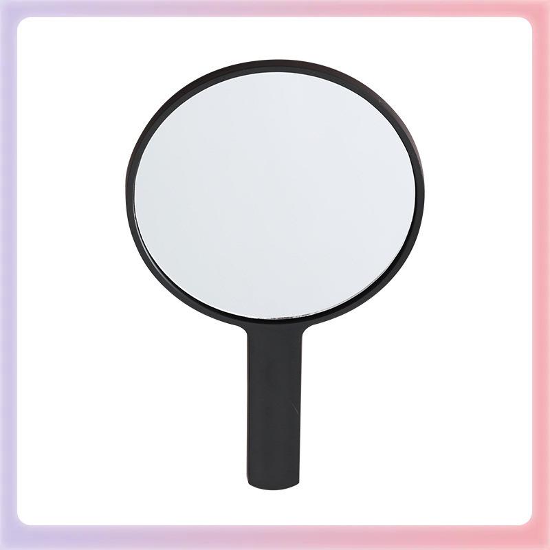 Handheld Beauty Salon Square Mirror with Portable Handle