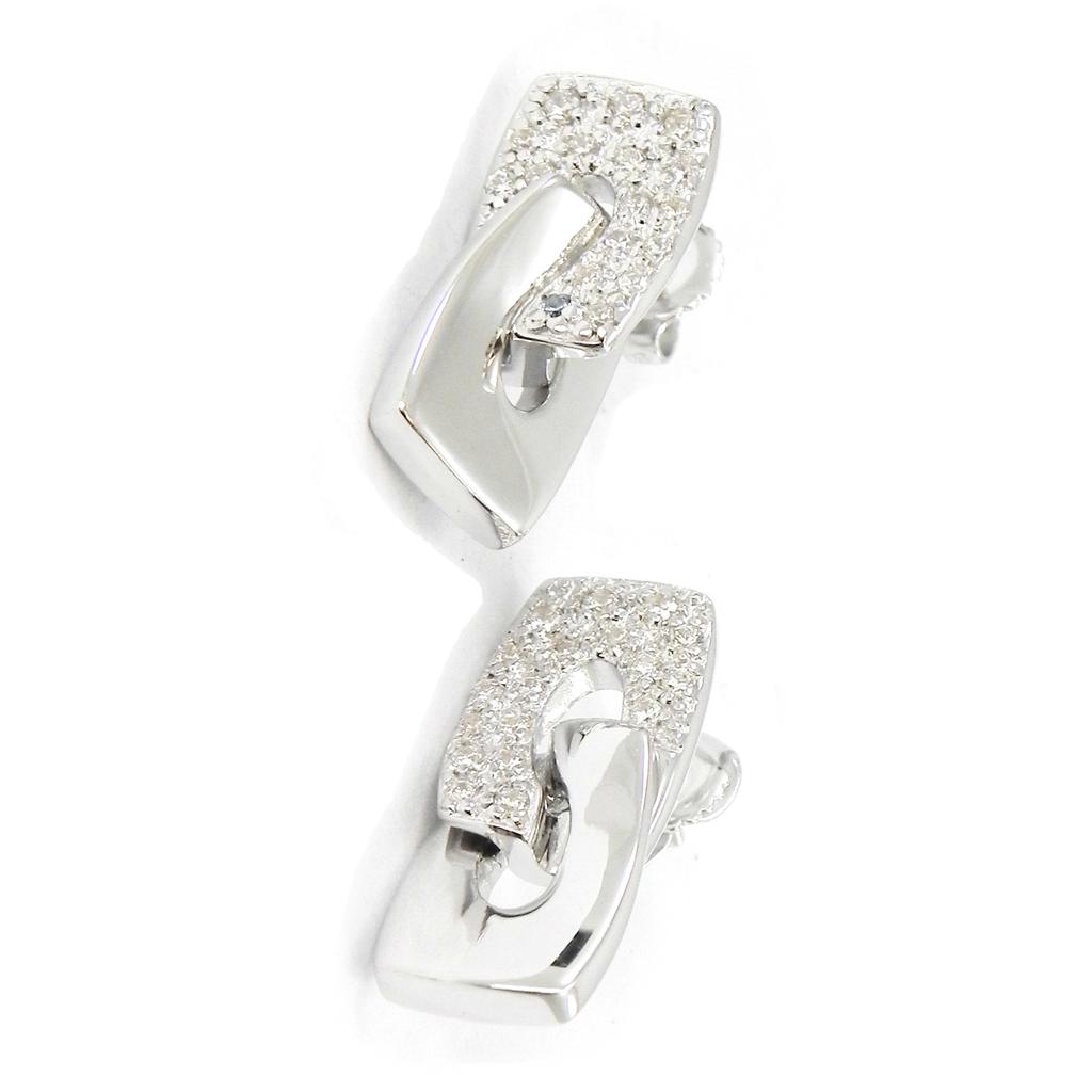 Altesse [I3177] - Silver 'Goddess' Earrings