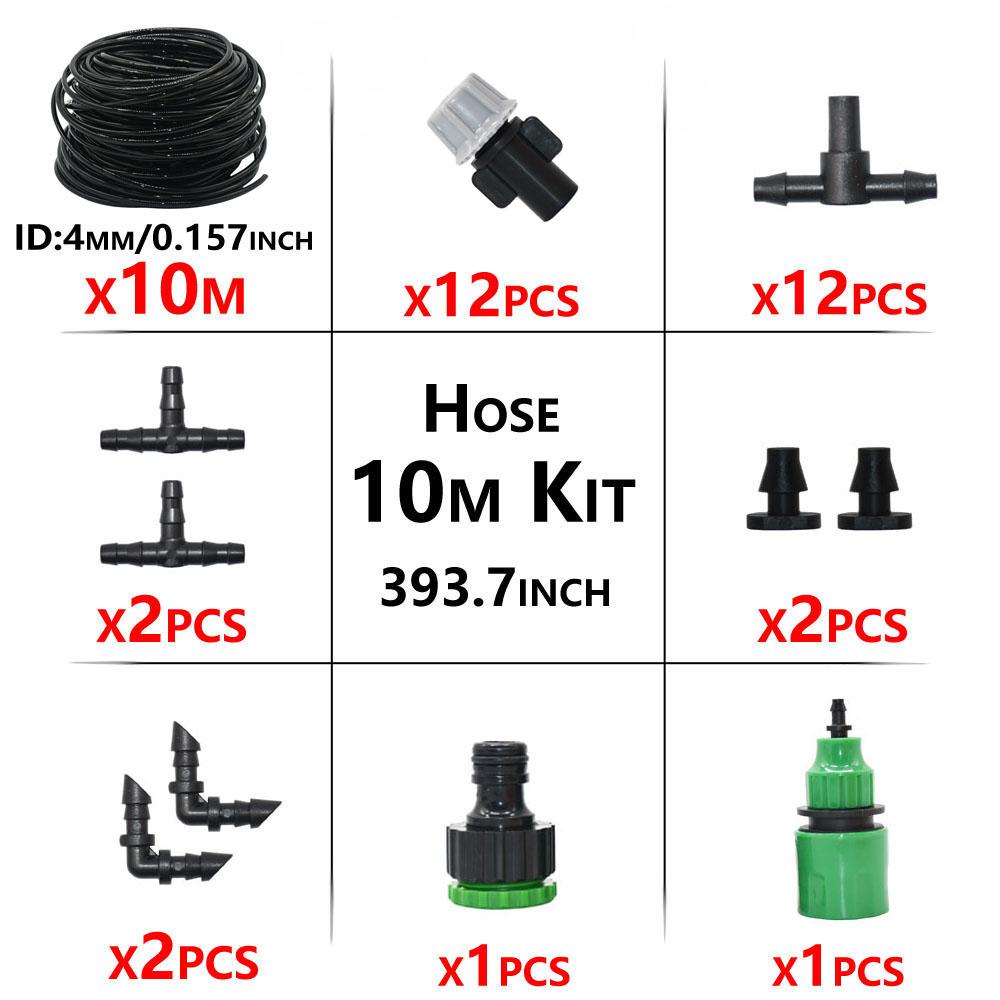 

10M Outdoor Water Misting Cooling System Plants Sprinkler Moisturizing Dust Removal Fogger Garden Supplies Irrigation Tool