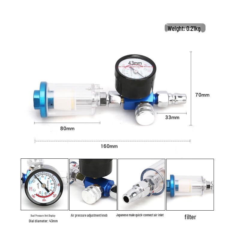 

Air Compressor Pressure Regulator & Air Source Processor