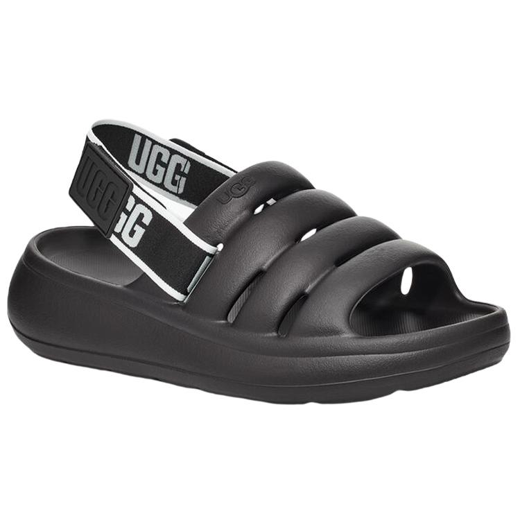 UGG Sport Yeah Slide Black Women's 1126811-BLK