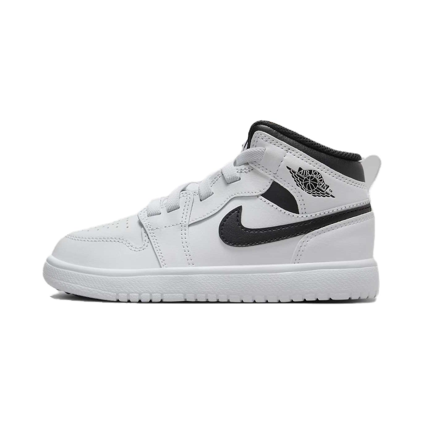 

Jordan 1 Средний ALT Белый Черный (PS) Детские кроссовки DR9745-132 34