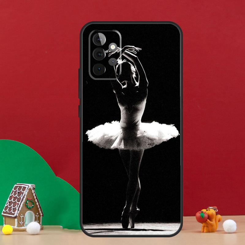 Ballerina Ballett Tanz Mädchen Hülle Für Samsung Galaxy A17 A06 A16 A56 A36 A54 A34 A14 A52 A32 A13 A23 A33 A53 A15 A35 A55