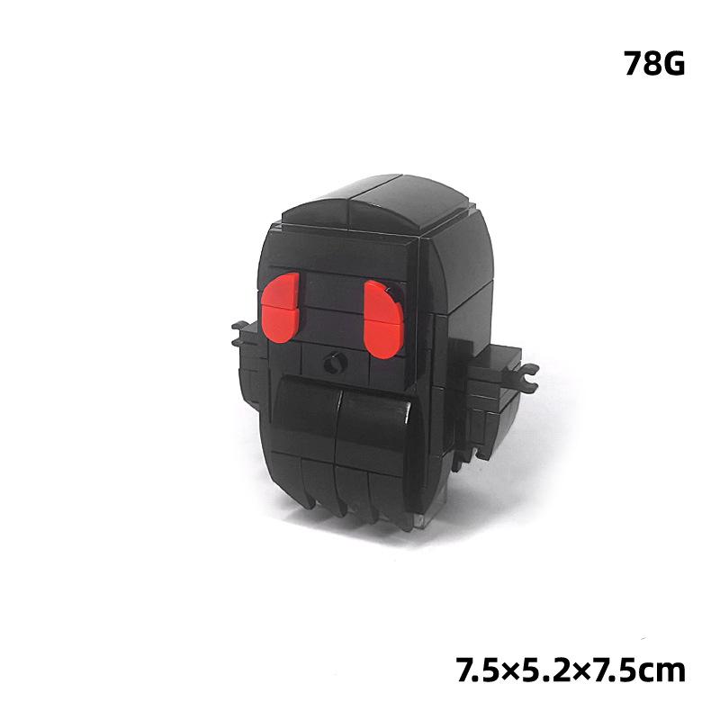 Splicing small particles building block toy halloween ghost pumpkin hanging ornament ghost decoration