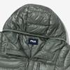 Fila Lightweight Glossy Ripstop Hooded Down