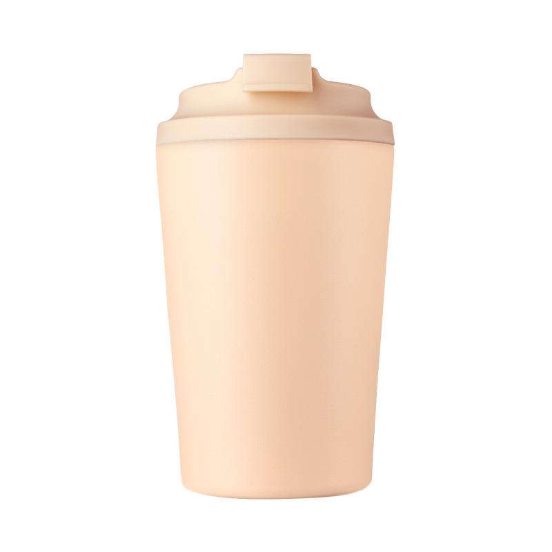 12oz Mehrfarbige Isolierte Edelstahl-Kaffeetasse mit Direkttrinkdeckel