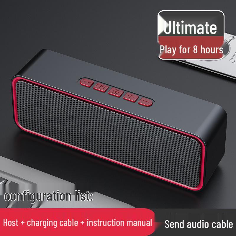 Portable Multifunctional Bluetooth Speaker with Subwoofer