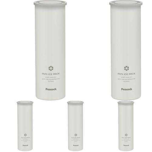 Peacock Stainless Steel Vacuum Insulated Ice Pack and 500ml Can Holder Portable Ice Bag ABC-50 XA