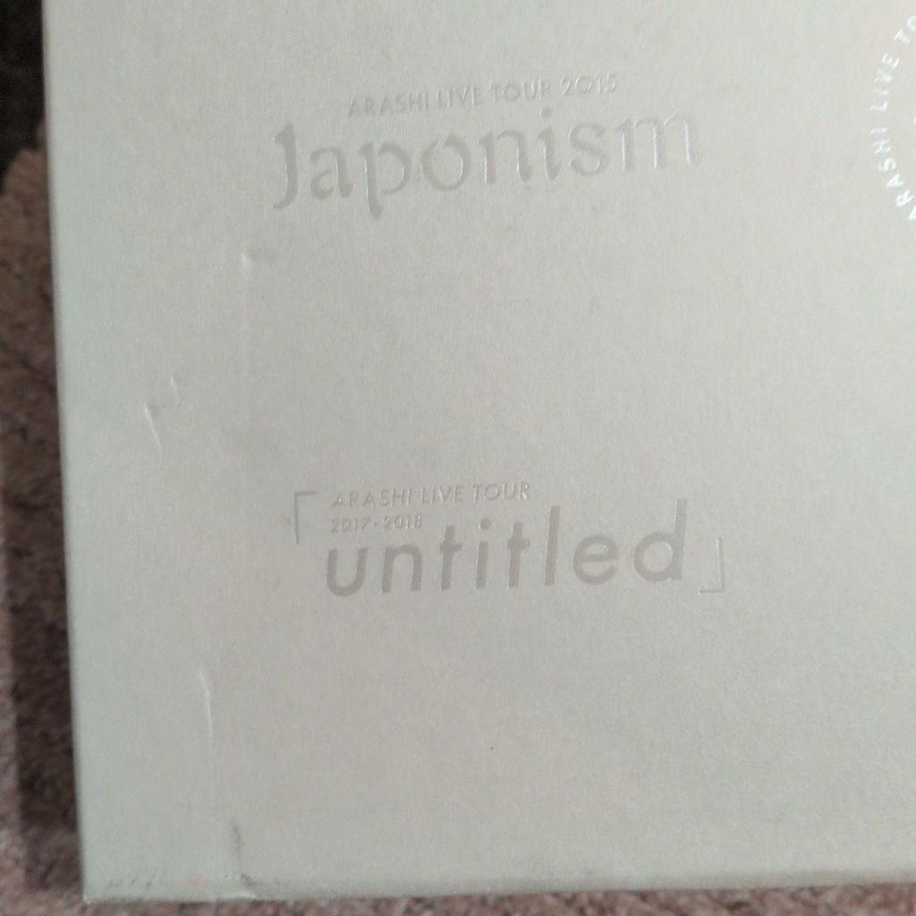 [USED] ARASHI Commemorative Tour Album