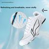 Li Ning Spikes Leichtathletik Sprint Weitsprung Sportwettkampf Niedrige Laufschuhe Unisex Sneaker Weiß Schwarz LJJU166-1