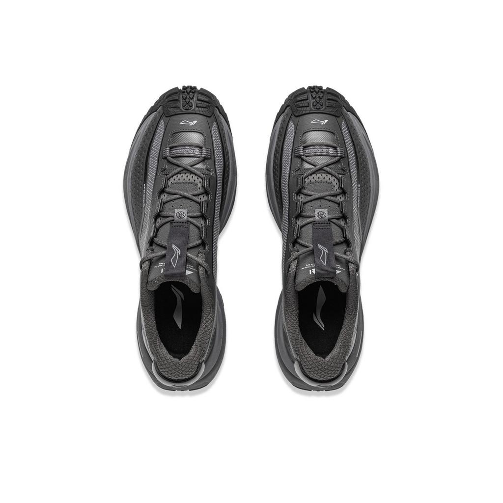 Li Ning Outdoor CF Trail Comfortable Fashion Simple Casual Rebound Shock Absorption Breathable Low-Top Hiking Shoes Unisex Hiking Shoes AHTV047-5